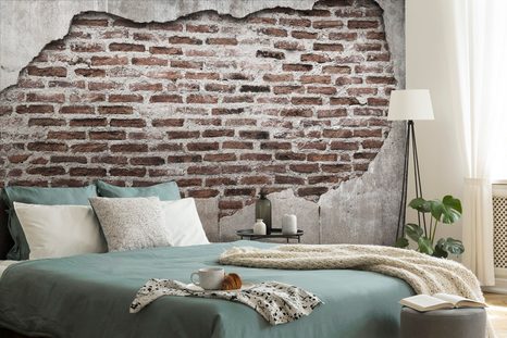 SAMOLEPIACA FOTOTAPETA POULIČNÁ TEHLOVÁ STENA - SAMOLEPIACE TAPETY - TAPETY