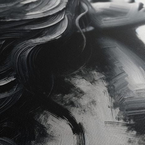 OBRAZ TAJEMNÁ ŽENSKÁ SILUETA - OBRAZY ŽENY - OBRAZY