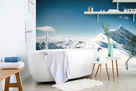 SAMOLEPÍCÍ FOTOTAPETA ZASNĚŽENÉ POHOŘÍ - SAMOLEPÍCÍ TAPETY - TAPETY