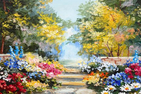 OBRAZ OLEJOMALBA KRAJINKY - OBRAZY PŘÍRODY A KRAJINY - OBRAZY