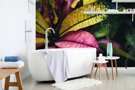 SAMOLEPÍCÍ FOTOTAPETA ZBARVENÉ LISTY - SAMOLEPÍCÍ TAPETY - TAPETY