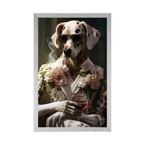 PLAKAT ŽIVALSKI GANGSTER DALMATINKA - ŽIVALSKI GANGSTERJI - PLAKATI