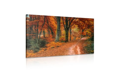 КАРТИНА НА ПЛАТНО – ГОРА ПРЕЗ ЕСЕНТА - КАРТИНИ НА ПРИРОДАТА И ПЕЙЗАЖИ - КАРТИНИ