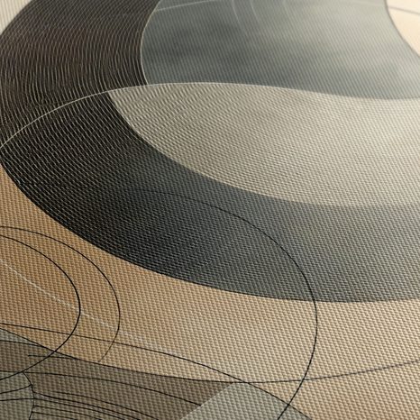 WANDBILD MINIMALISTISCHE GEOMETRIE - WANDBILDER ABSTRAKTE FORMEN - BILDER