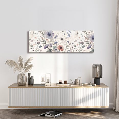 OBRAZ PASTELOVÁ LOUKA - OBRAZY POLE A LOUKY - OBRAZY