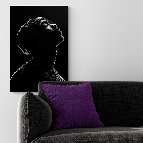 OBRAZ REPER V ČERNOBÍLÉM - DOVIDO CHALLENGE - OBRAZY