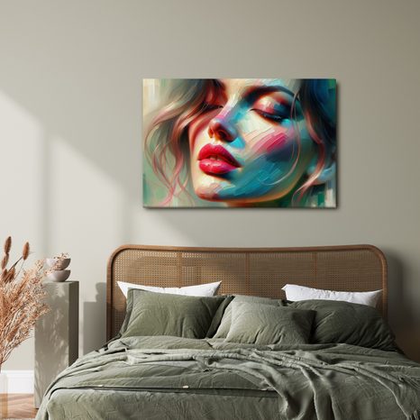 OBRAZ BAREVNÁ HARMONIE SNĚNÍ - OBRAZY ŽENY - OBRAZY