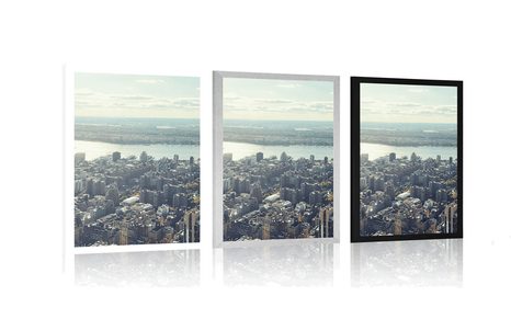 POSTER CHARMING CENTER OF NEW YORK CITY - CITIES - POSTERS