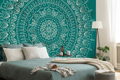 TAPETA KRESLENÁ MANDALA - TAPETY FENG SHUI - TAPETY