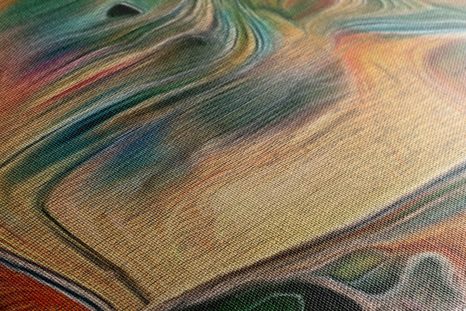 WANDBILD PSYCHEDELISCHE ABSTRAKTION - ABSTRAKTE BILDER - BILDER