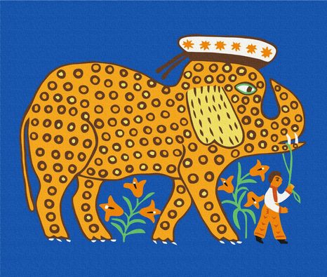 MALEN NACH ZAHLEN LIMITIERT VOLKSELEFANT - TIERE - MALEN NACH ZAHLEN