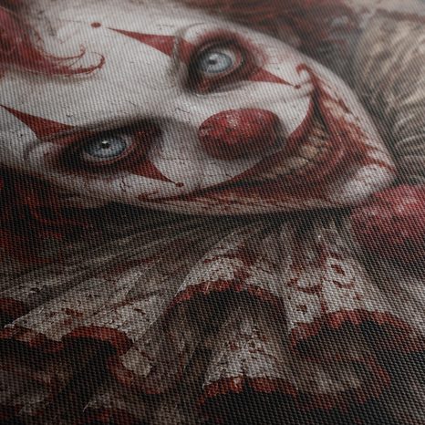 OBRAZ DĚSIVÝ KLAUN S RUDÝMI VLASY - HALLOWEENSKÉ A HOROROVÉ OBRAZY - OBRAZY