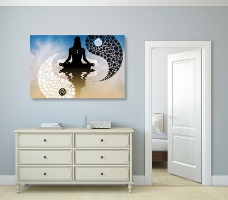 OBRAZ JIN A JANG JÓGA - OBRAZY FENG SHUI - OBRAZY