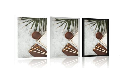 POSZTER TEA CSENDÉLET BETON ALAPON - CSENDÉLET - POSZTEREK