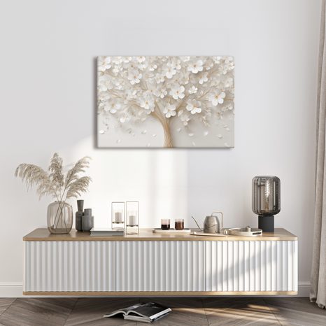 OBRAZ JEMNÝ KVĚTINOVÝ STROM ŽIVOTA - OBRAZY STROM ŽIVOTA - OBRAZY