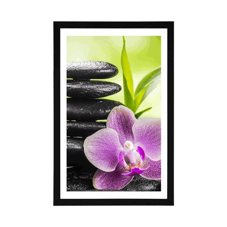 POSTER – COMPOSIZIONE ZEN MEDITATIVA - FENG SHUI - POSTER