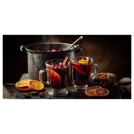 OBRAZ ZIMNÍ POHODA SE SVAŘÁKEM - VÁNOČNÍ A ZIMNÍ OBRAZY - OBRAZY