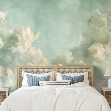 TAPETA SNENE PASTELNE OBLAKE - TAPETE PRIRODA - TAPETE