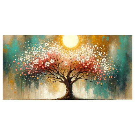 OBRAZ STROM ŽIVOTA V ROZKVĚTU - OBRAZY STROMY ŽIVOTA - OBRAZY