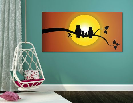 ΕΙΚΌΝΑ ΟΙΚΟΓΈΝΕΙΑΣ ΚΟΥΚΟΥΒΆΓΙΩΝ ΣΕ ΚΛΑΔΊ ΔΈΝΤΡΟΥ - ΠΊΝΑΚΕΣ ΖΏΩΝ - ΠΊΝΑΚΕΣ