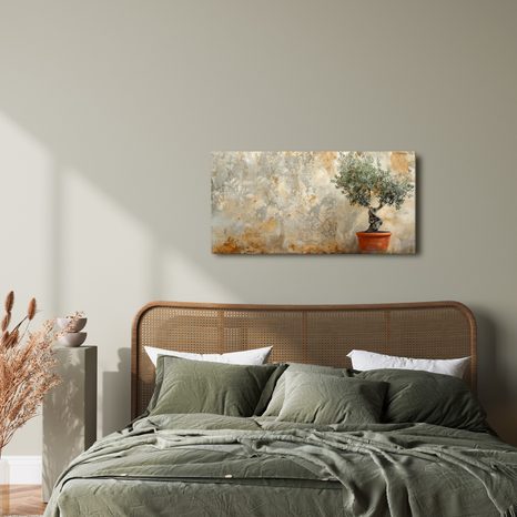 SLIKA MASLINA U LONCU - SLIKE MRTVE PRIRODE - SLIKE