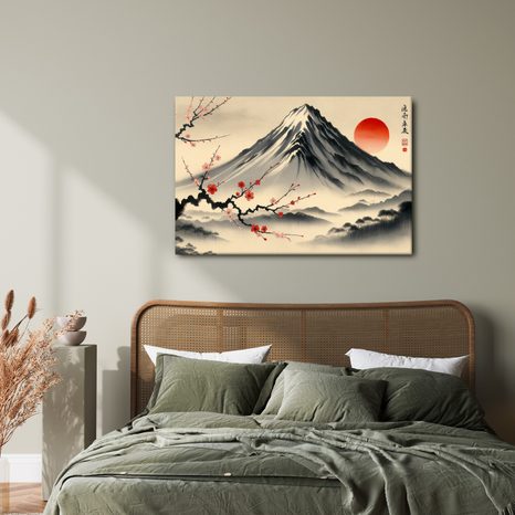 SLIKA JAPANSKI KRAJOLIK - SLIKE PLANINE - SLIKE