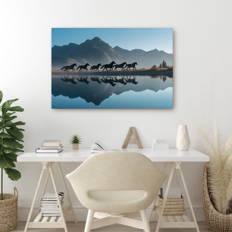 OBRAZ KONĚ V HORSKÉ KRAJINĚ - OBRAZY KONĚ - OBRAZY