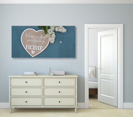 SLIKA SRCE S CITATOM – HOME IS WHERE YOUR HEART IS - SLIKE Z NAPISI IN CITATI - SLIKE