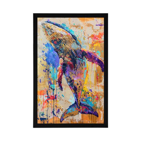 PLAKAT KIT V IMITACIJI UMETNIŠKE SLIKE - KITI - PLAKATI