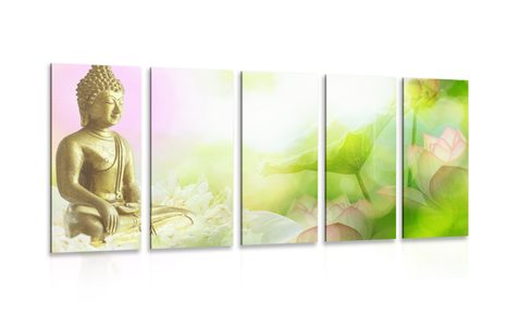 5 PART PICTURE HARMONY OF BUDDHISM