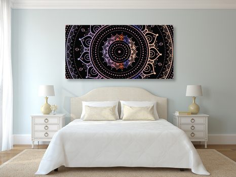 SLIKA ZLATA MANDALA - SLIKE FENG SHUI - SLIKE