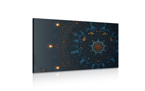 WANDBILD LUXURIÖSES MANDALA - BILDER MIT FENG SHUI-MOTIVEN - BILDER