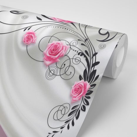 CARTA DA PARATI – ONDA ASTRATTA DI GIOIA - CARTA DA PARATI ASTRATTI - CARTA DA PARATI