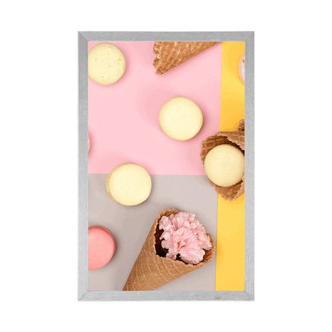 POSTER MACARONS - WITH A KITCHEN MOTIF - POSTERS