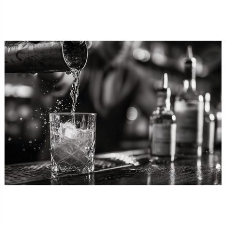 OBRAZ ELEGANCE NOČNÍHO BARU - OBRAZY JÍDLA A NÁPOJE - OBRAZY