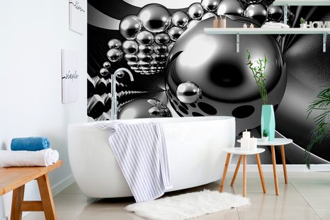 SAMOLEPÍCÍ TAPETA MAGIE TMAVÝCH VZORŮ - SAMOLEPÍCÍ TAPETY - TAPETY