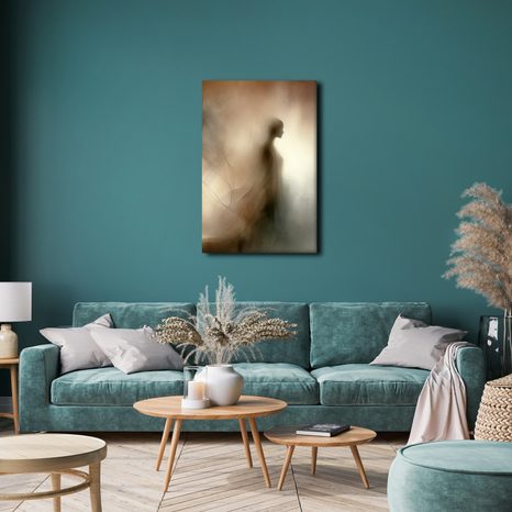 WANDBILD ÄTHERISCHE GESTALT IM LICHT - WANDBILDER FRAUEN - BILDER