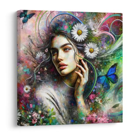 OBRAZ SNOVÁ KRÁSA PŘÍRODY - OBRAZY ŽENY - OBRAZY