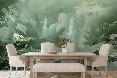 TAPETA ČARO NEDOTKNUTEJ DŽUNGLE - TAPETY DŽUNGĽA - TAPETY