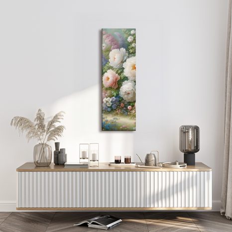 OBRAZ KVĚTINOVÁ HARMONIE V PASTELOVÝCH TÓNECH - PICTURES FLOWERS - PICTURES