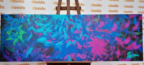 КАРТИНА НА ПЛАТНО – МОДЕРНА АБСТРАКЦИЯ В ИНТЕРЕСНО ИЗПЪЛНЕНИЕ - АБСТРАКТНИ КАРТИНИ - КАРТИНИ