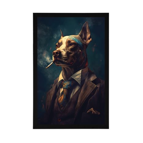 POSTER – GANGSTER ANIMALE CANE - GANGSTER ANIMALI - POSTER