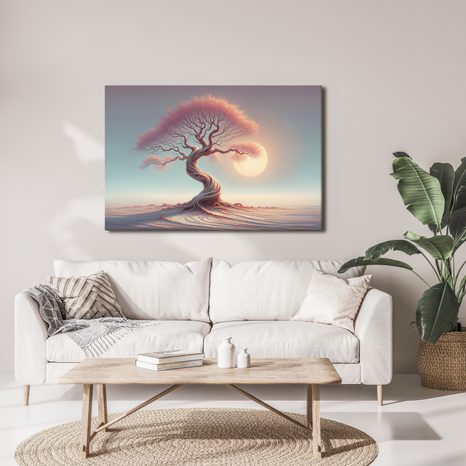 OBRAZ MYSTICKÝ STROM ŽIVOTA PŘI ZÁPADU - OBRAZY STROMY ŽIVOTA - OBRAZY
