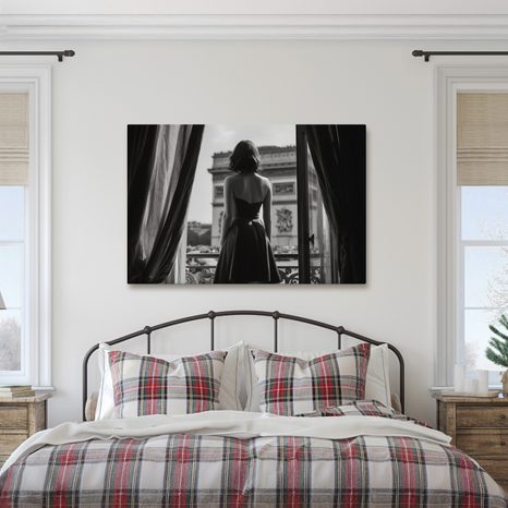 OBRAZ PODMANIVÁ DÍVKA V PAŘÍŽSKÉM BYTĚ - OBRAZY ŽENY - OBRAZY