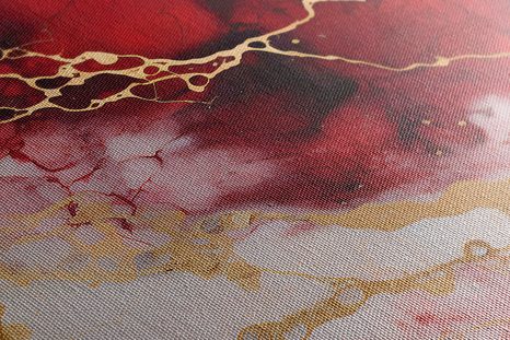 OBRAZ ČERVENÝ MRAMOR - MRAMOROVÉ OBRAZY - OBRAZY