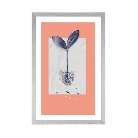 PLAKÁT S PASPARTOU ROZMANITOST PŘÍRODY - MOTIVY Z NAŠÍ DÍLNY - PLAKÁTY