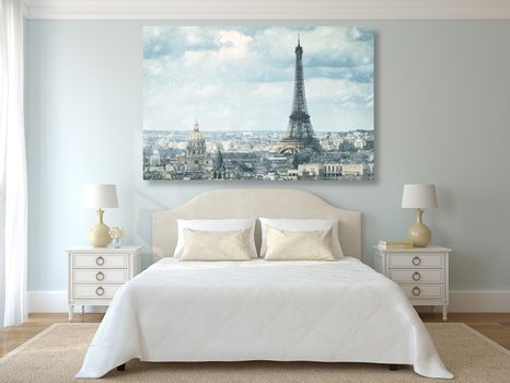 OBRAZ ZIMNÝ PARÍŽ - OBRAZY MESTÁ - OBRAZY