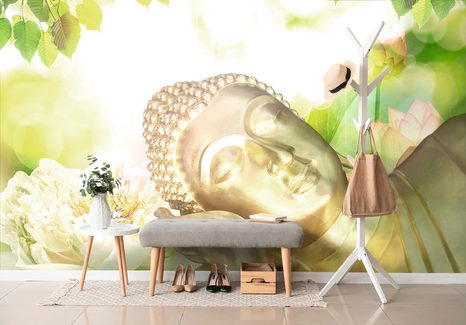 SELBSTKLEBENDE TAPETE SCHLAFENDER BUDDHA - SELBSTKLEBENDE TAPETEN - TAPETEN