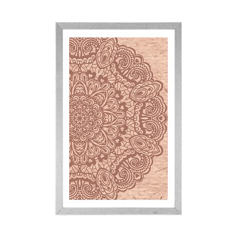 POSTER – MANDALA FLOREALE - FENG SHUI - POSTER