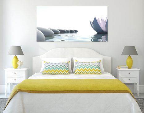 ΕΙΚΌΝΑ ΛΟΥΛΟΥΔΙΟΎ ΛΩΤΟΎ ΚΑΙ ΠΈΤΡΕΣ ΖΕΝ - ΠΊΝΑΚΕΣ ΦΕΝΓΚ ΣΟΎΙ - ΠΊΝΑΚΕΣ